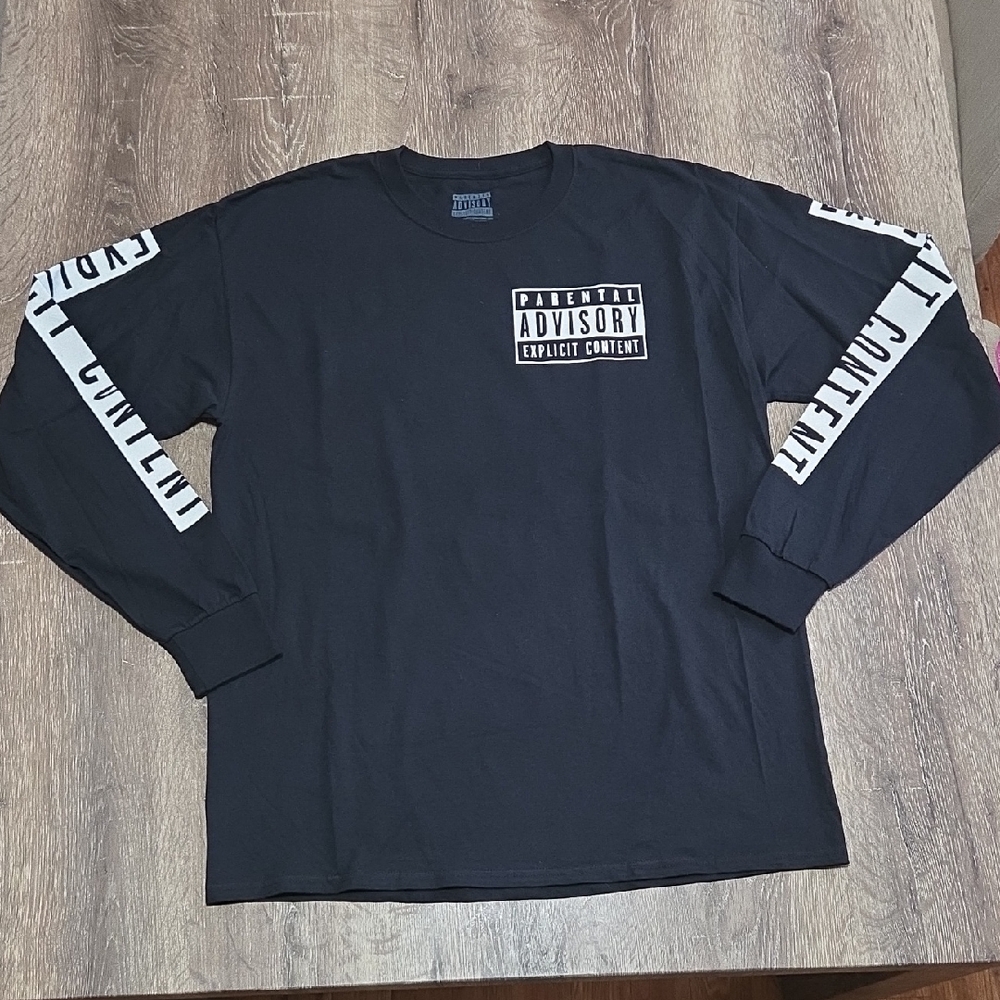 New Parental Advisory Explicit Content Black Long… - image 1